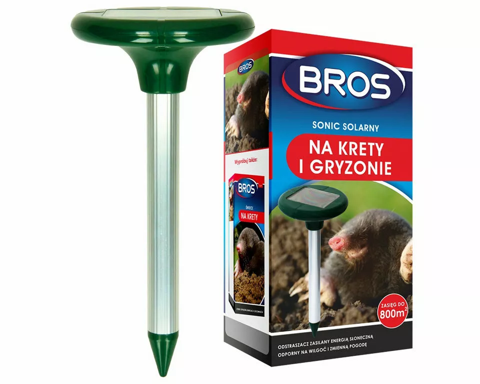 bros sonic solarny odstraszacz kretow odstraszacz nornic