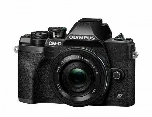 aparat olympus om d e m10 mark iv czarny z obiektywem
