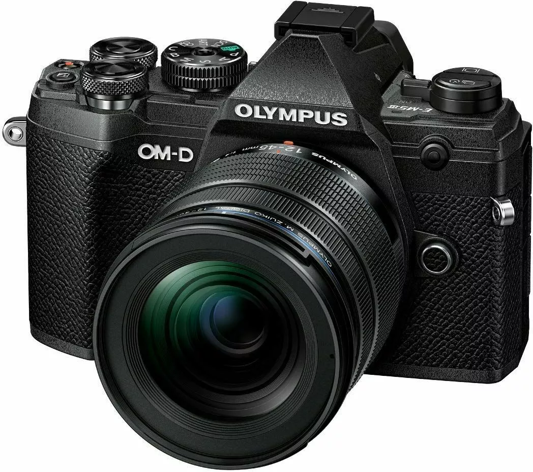 aparat olympus om d e m5 mark ii prawy przod