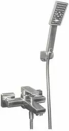 Omnires PARMA bateria wannowa 2 otworowa prysznic 3 funkcyjny inox Omnires PARMA bateria wannowa 2 otworowa prysznic 3 funkcyjny inox