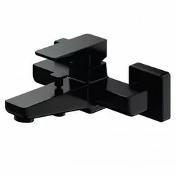 Omnires Parma bateria wannowa ścienna czarny mat Omnires Parma bateria wannowa ścienna czarny mat