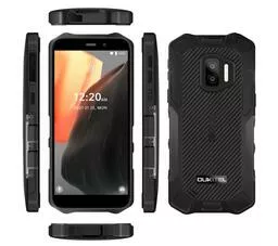 Oukitel WP12 4 czarny ze wszystkich stron Oukitel WP12 4 czarny ze wszystkich stron