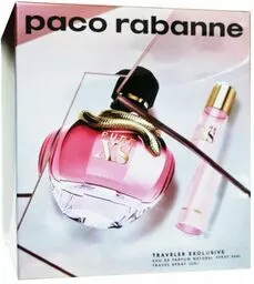 Paco Rabanne Pure XS for Her zestaw woda perfumowana 80 ml woda perfumowana 20 ml Paco Rabanne Pure XS for Her zestaw woda perfumowana 80 ml woda perfumowana 20 ml