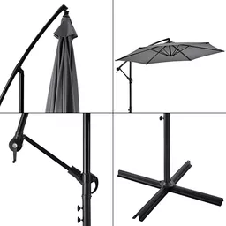 Parasol ogrodowy na wysięgniku Parasol ogrodowy na wysięgniku