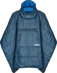 Poncho ocieplane niebieskie CAMPZ Poncho ocieplane niebieskie CAMPZ