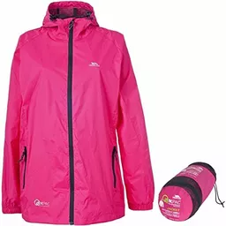 Wodoodporna kurtka różowa Packaway Qikpac Sasparilla