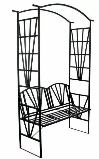 pergola z lawka