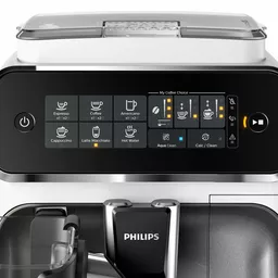 Ekspres do kawy Philips LatteGo EP3243 zbliżenie na wyświetlacz Ekspres do kawy Philips LatteGo EP3243 zbliżenie na wyświetlacz