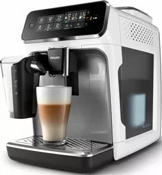 Ekspres do kawy Philips LatteGo EP3243 prezentacja zaparzonej kawy