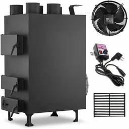 Piec nadmuchowy z nadmuchem dmuchawa HIGHER o mocy 35kW Piec nadmuchowy z nadmuchem dmuchawa HIGHER o mocy 35kW