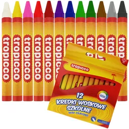 Kredki świecowe zestaw