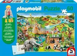 Puzzle Playmobil Zoo 60 elementów