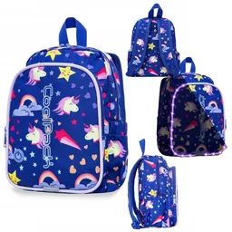 Świecący plecak dla dzieci przedszkolny CoolPack jednorożce Unicorn