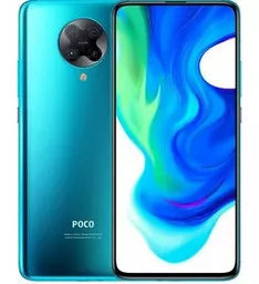 Poco F2 Pro 6 GB RAM 128 GB niebieski smartfon front/tył