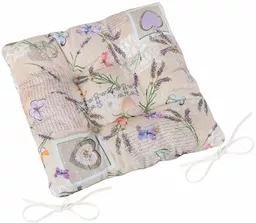 Bellatex Siedzisko Patchwork lawenda 40 x 40 cm Bellatex Siedzisko Patchwork lawenda 40 x 40 cm
