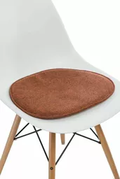 Poduszka na krzesło Side Chair pomarańczowa Poduszka na krzesło Side Chair pomarańczowa