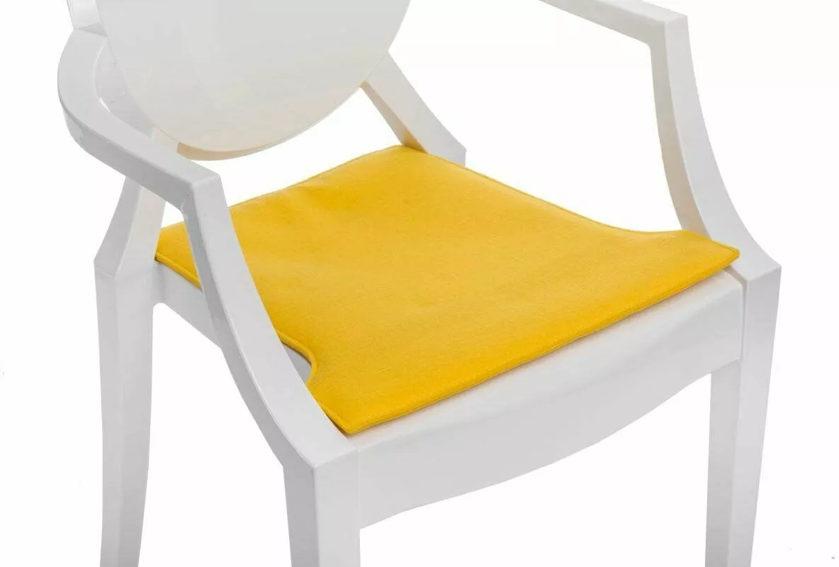 poduszka na krzeslo royal zolta