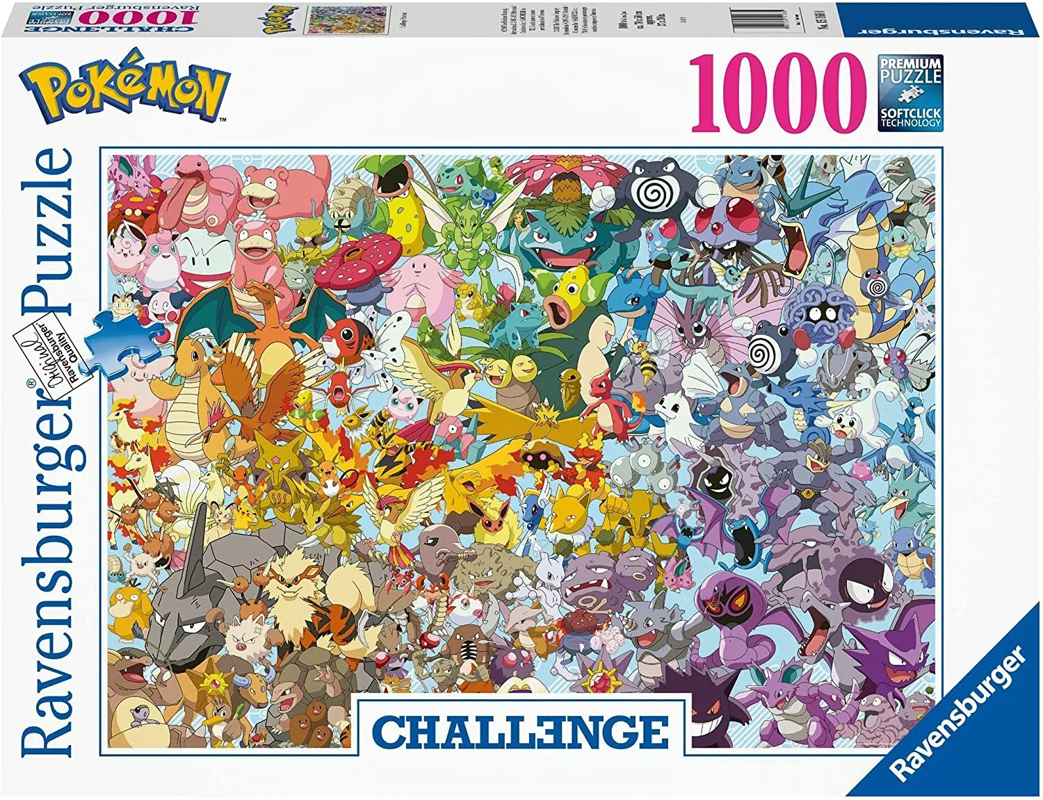 pokemon puzzle 1000 ele