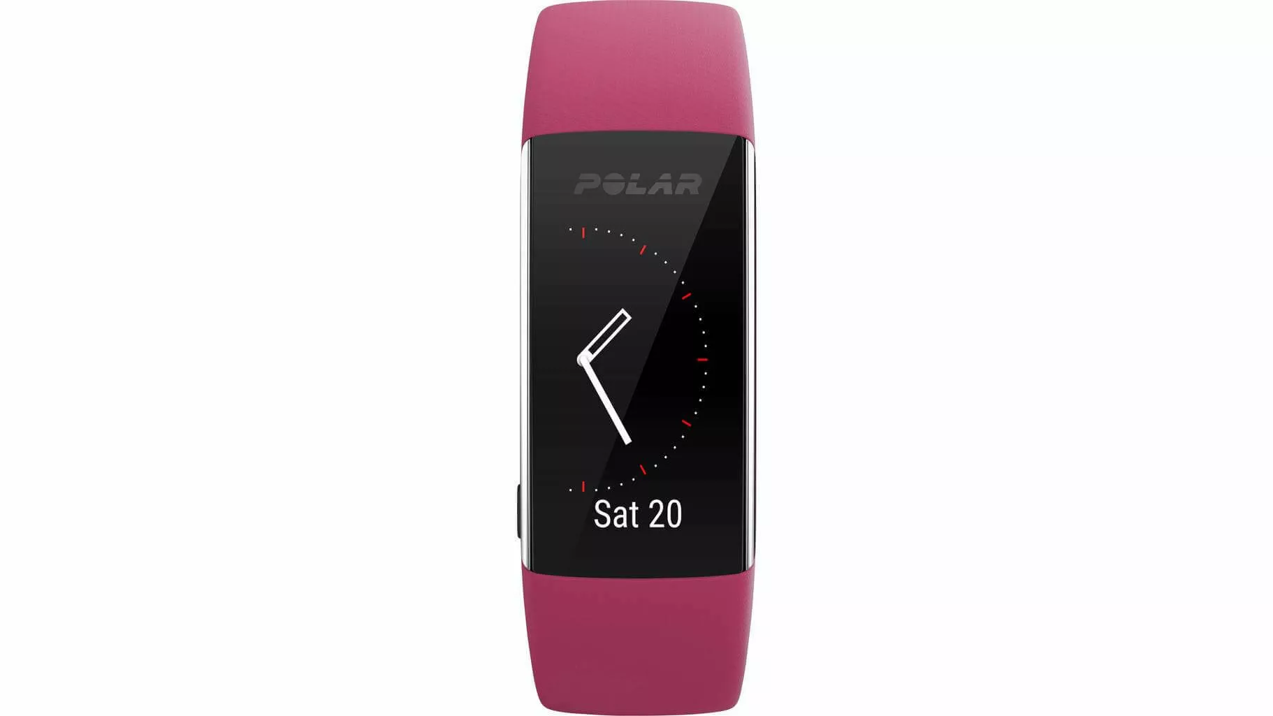smartwatch polar fitness a370 rozowy pasek s ekran