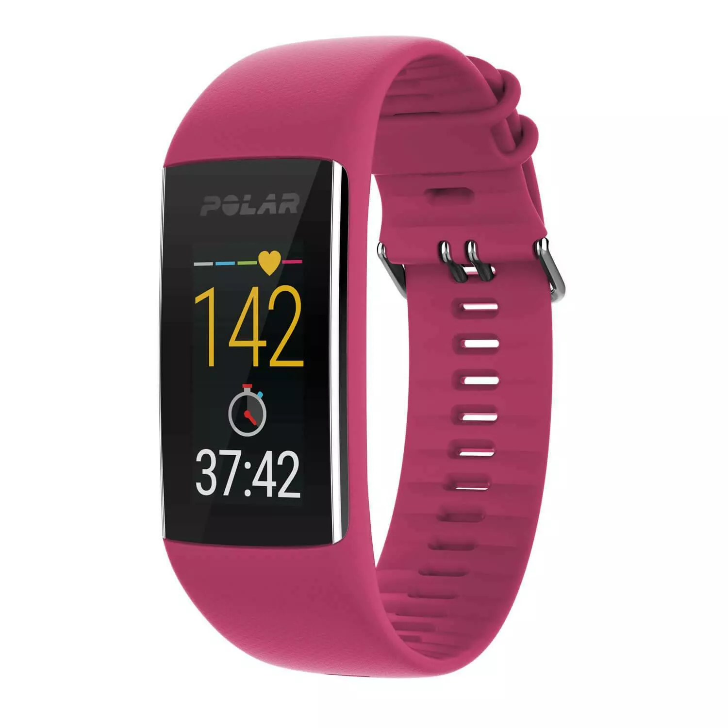 smartwatch polar fitness a370 rozowy s skos