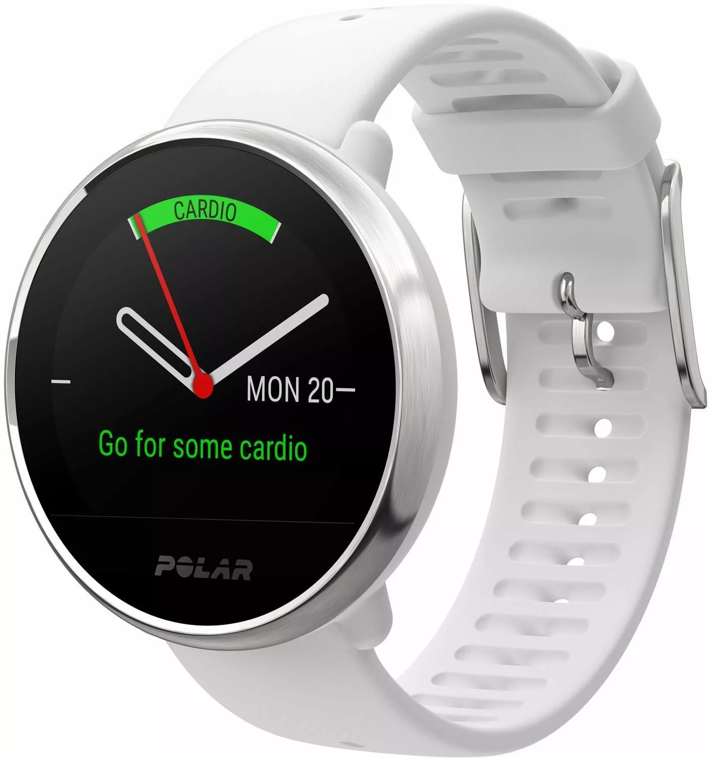 smartwatch polar ignite bialy