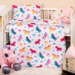 4Home Dziecięca pościel bawełniana Unicorn 100 x 135 cm 40 x 60 cm 4Home Dziecięca pościel bawełniana Unicorn 100 x 135 cm 40 x 60 cm