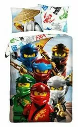 LEGO NINJAGO Pościel bawełniana LEGO NINJAGO Pościel bawełniana