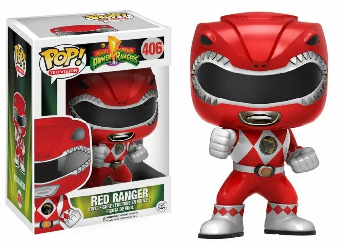 power rangers zabawki figurka funko pop red ranger