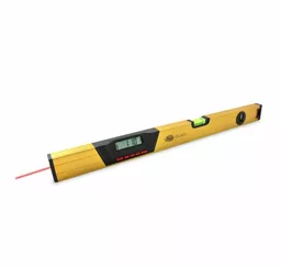 Poziomica elektroniczna z cyfrowym odczytem położenia i wiązką laserową 60cm Poziomica elektroniczna z cyfrowym odczytem położenia i wiązką laserową 60cm