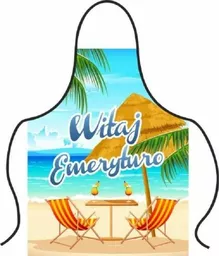 Śmieszny fartuch dla emerytki lub emeryta - Witaj Emeryturo Śmieszny fartuch dla emerytki lub emeryta - Witaj Emeryturo