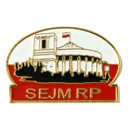 Przypinka sejm RP Przypinka sejm RP