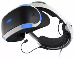 Gogle PlayStation VR widziane od dołu