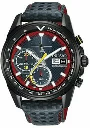 Zegarek męski Pulsar PZ6039X2 czarny pasek wyświetlacz