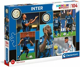 Clementoni Supercolor Puzzle piłka nożna Inter 104 Clementoni Supercolor Puzzle piłka nożna Inter 104