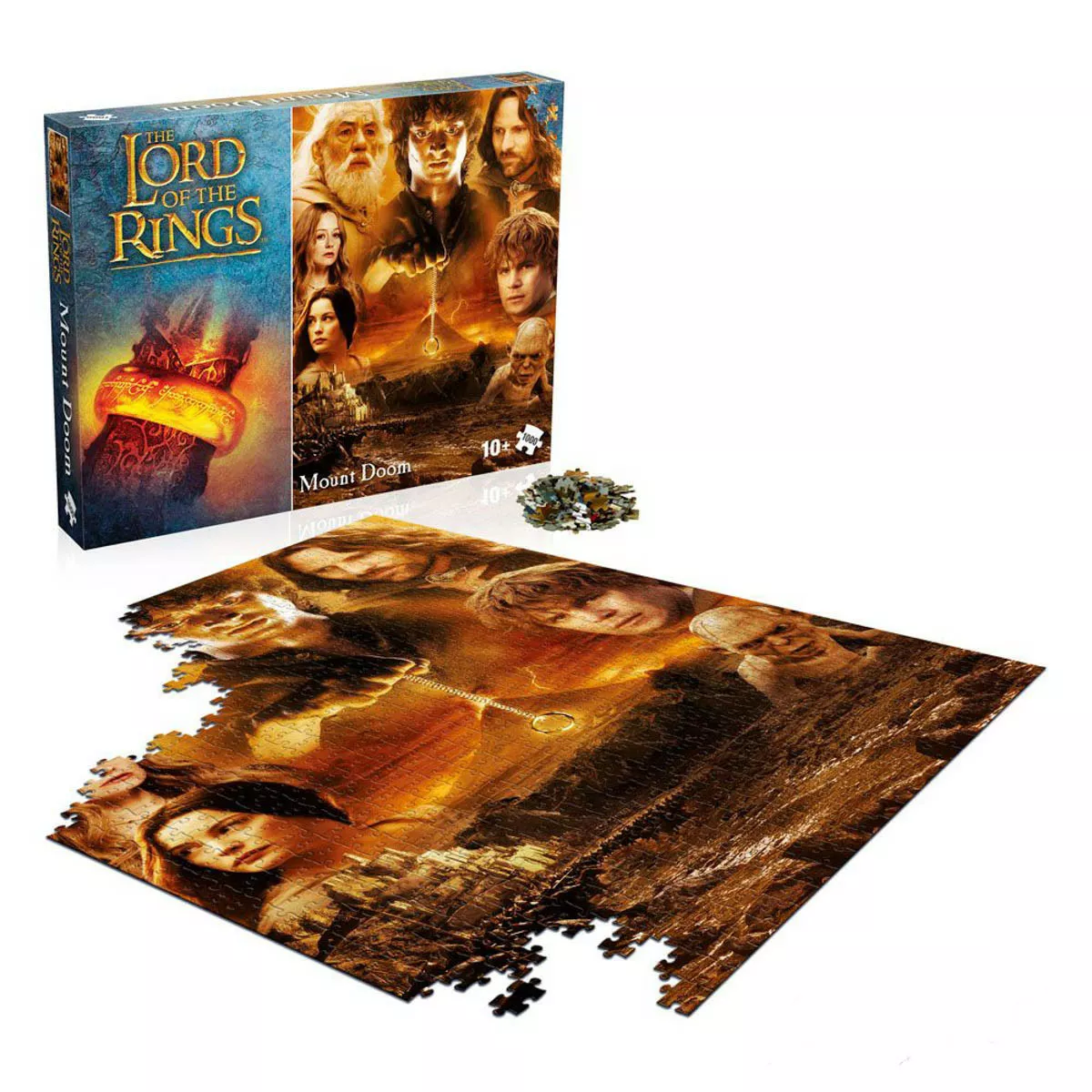 Puzzle Wladca Pierscieni Lord Of The Rings Mount Doom