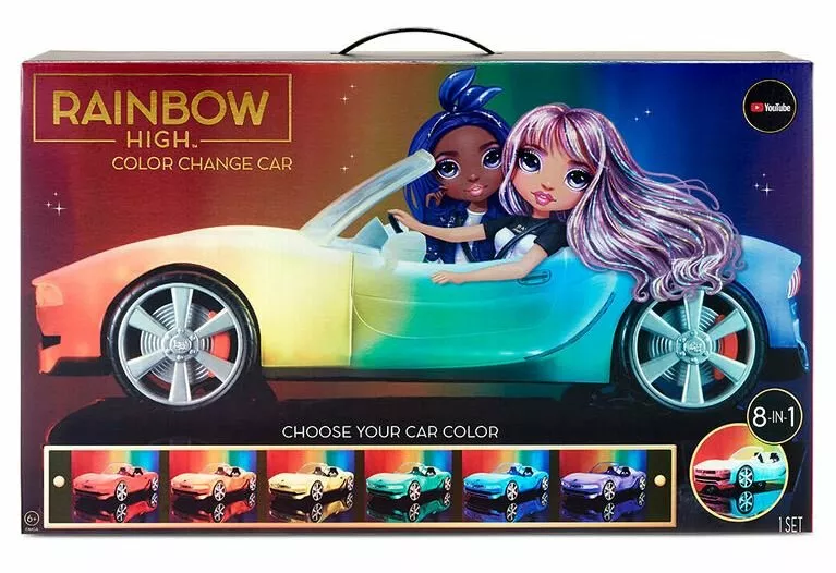 rainbow high samochod