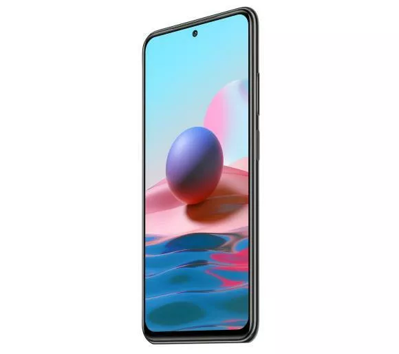 xiaomi redmi note 10 szary przod prawy