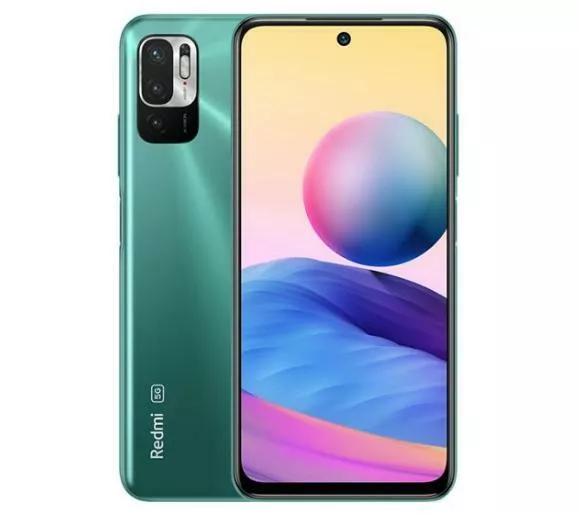 xiaomi redmi note 10 zielony front i tyl