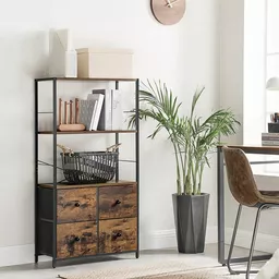 Regał w stylu industrialnym idealnie dopasuje się do nowoczesnych wnętrz Regał w stylu industrialnym idealnie dopasuje się do nowoczesnych wnętrz