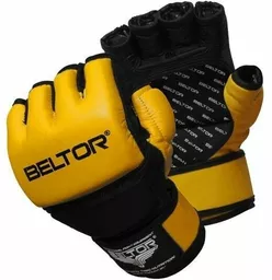 Beltor Rękawice do MMA One żółto czarne Beltor Rękawice do MMA One żółto czarne