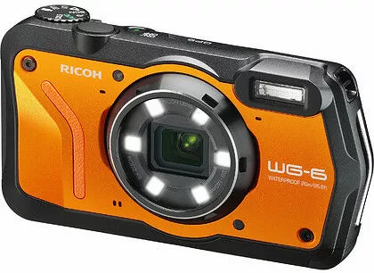 aparat ricoh wg 6 pomaranczowy