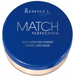 Rimmel Match Perfection Loose Powder Sypki puder do twarzy 001 Transparent 