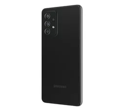 Samsung Galaxy A52 czarny tył lewy bok Samsung Galaxy A52 czarny tył lewy bok