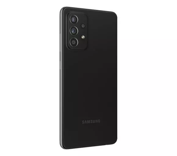 samsung galaxy a52 czarny tyl prawy bok