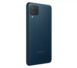 Samsung Galaxy M12 czarny tyl lewy