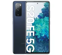 Samsung Galaxy S20 FE niebieski front i tył Samsung Galaxy S20 FE niebieski front i tył