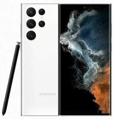 samsung galaxy s22 ultra bialy front i tyl