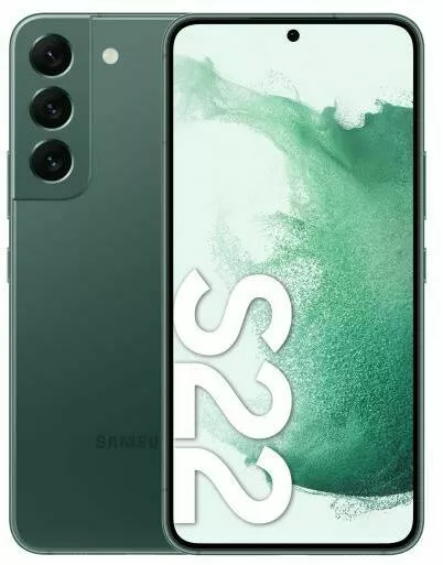 samsung galaxy s22 zielony front i tyl