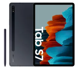 Samsung Galaxy Tab S7 czarny front i tył Samsung Galaxy Tab S7 czarny front i tył