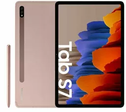 Samsung Galaxy Tab S7 miedziany front i tył Samsung Galaxy Tab S7 miedziany front i tył